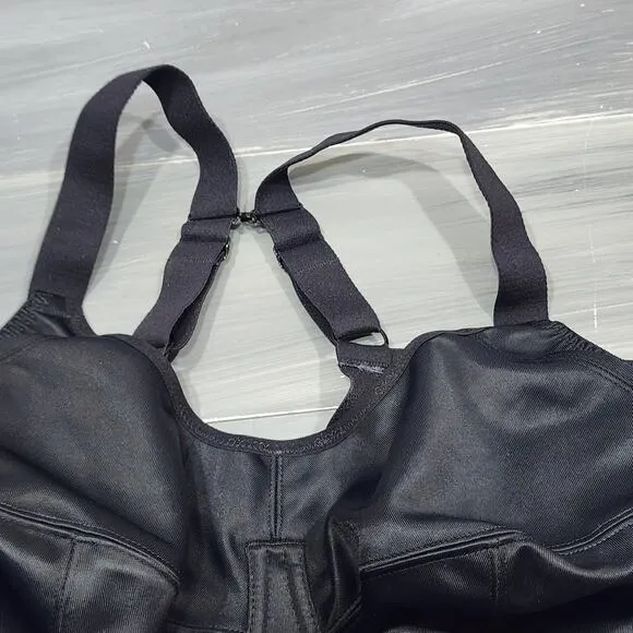 Elomi Energise Sports Bra 42DDD Full Figure Moisture Wicking Underwire EL8041