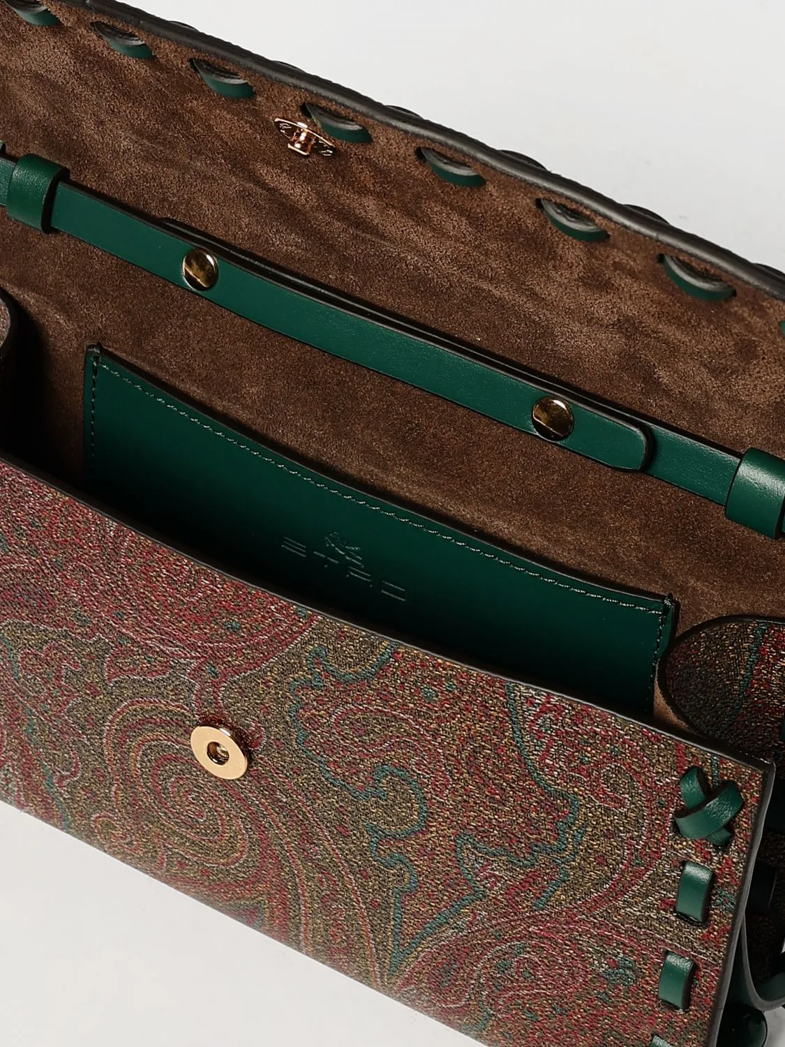 Etro Crossbody Bags Woman Green