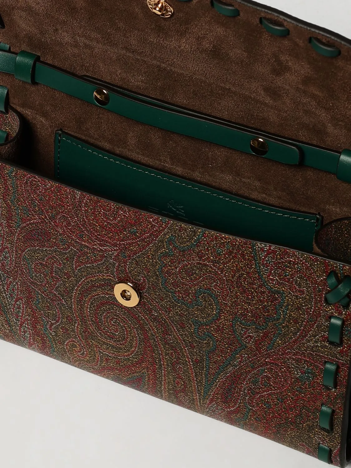 Etro Crossbody Bags Woman Green