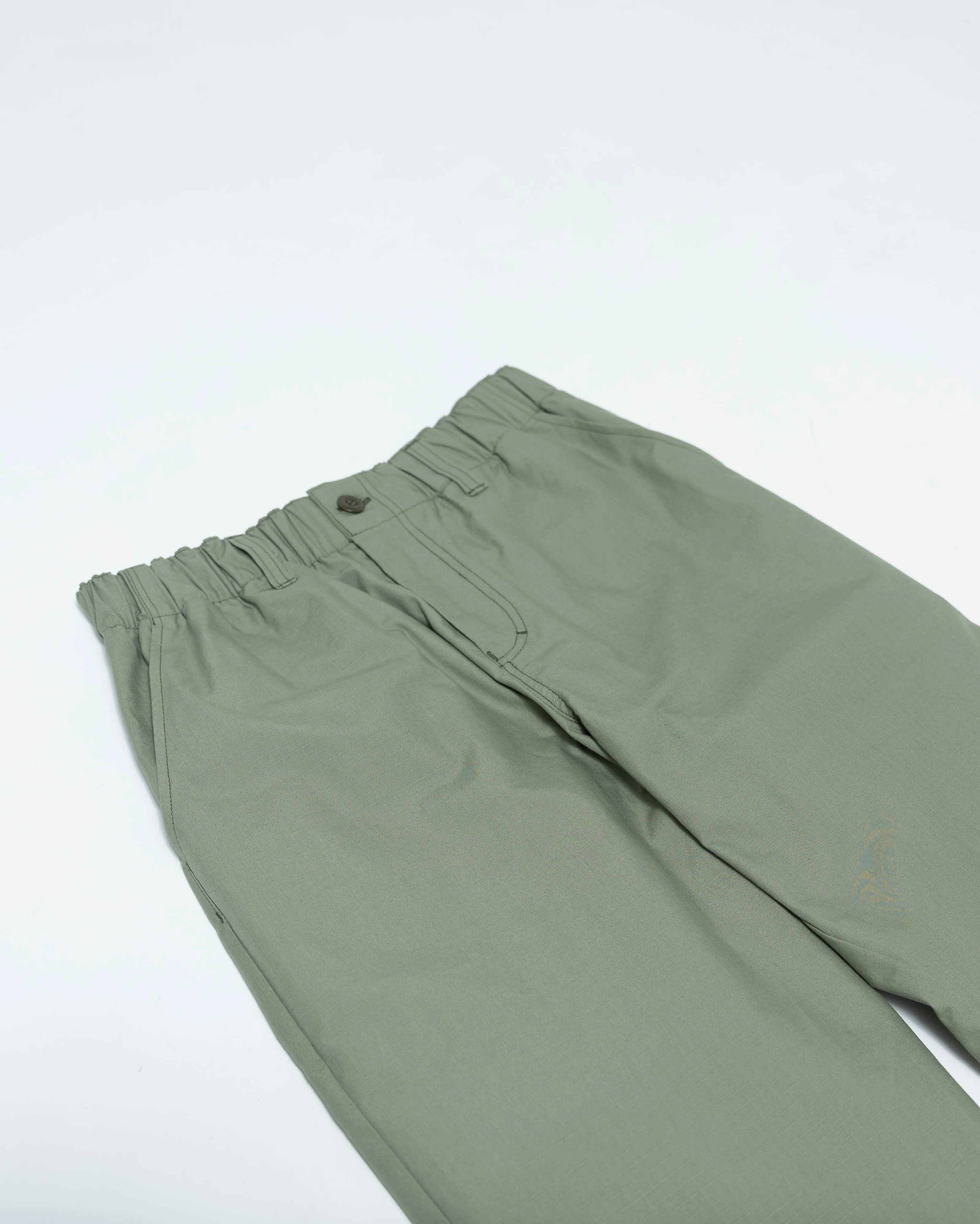 Everyday Pant - Green Cotton Ripstop