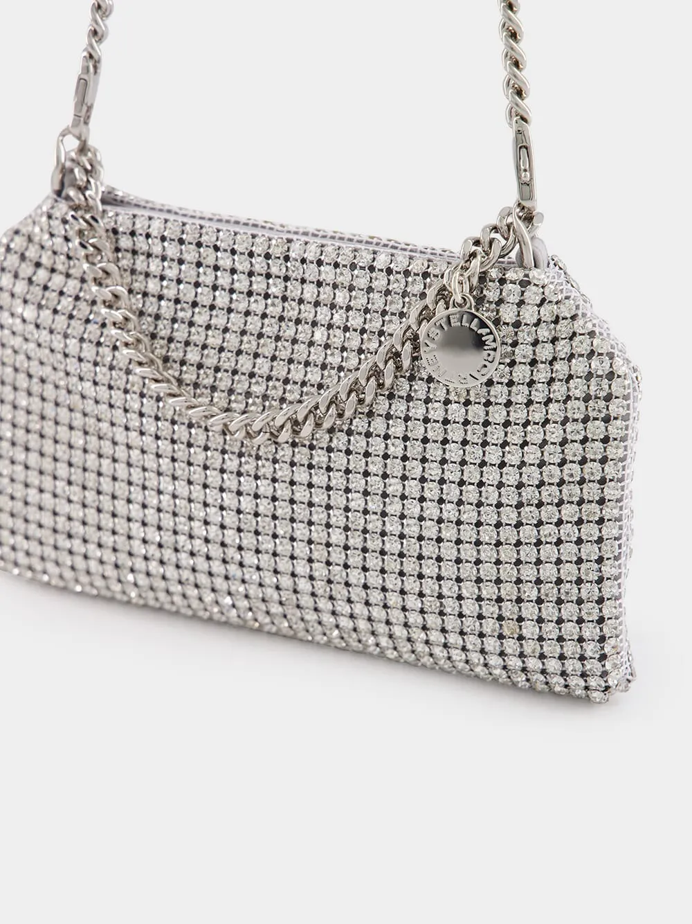 Falabella Crystal Mesh Shoulder Bag