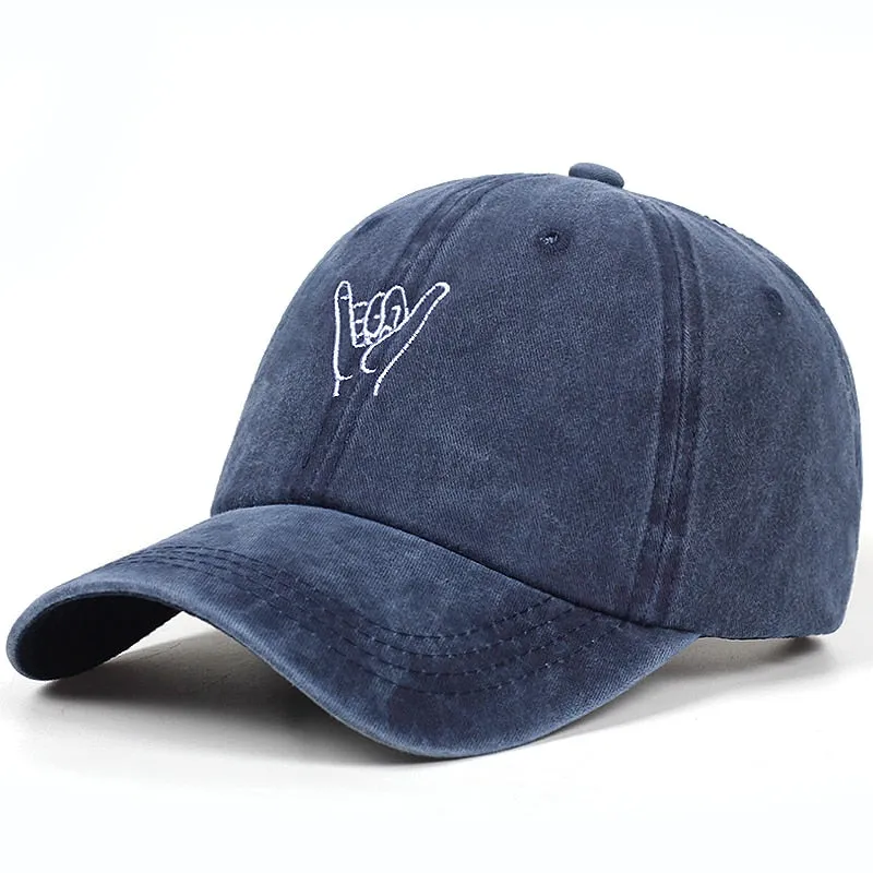 Finger Embroidery Cap