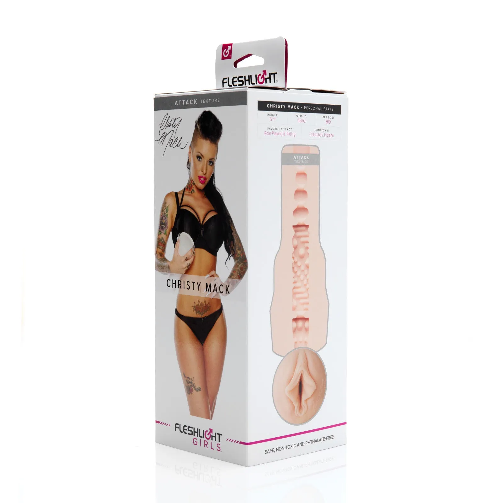 Fleshlight Girls Christy Mack Attack Texture Male Masturbator