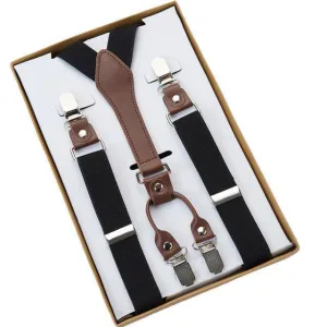 Four (4) Clip Men's Suspenders