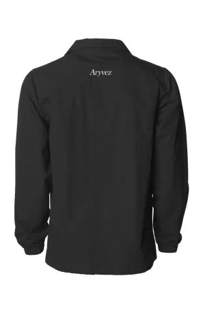 France Black On Black Coaches Jacket
