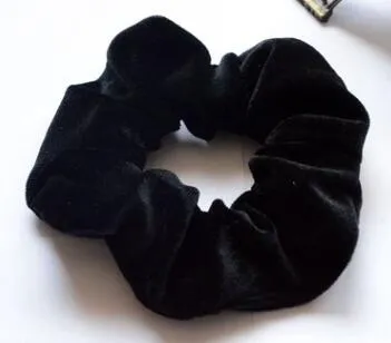 Free Shipping women's winter velvet hair Scrunchies Hair Tie Hair Accessories Ponytail Holder Hair
