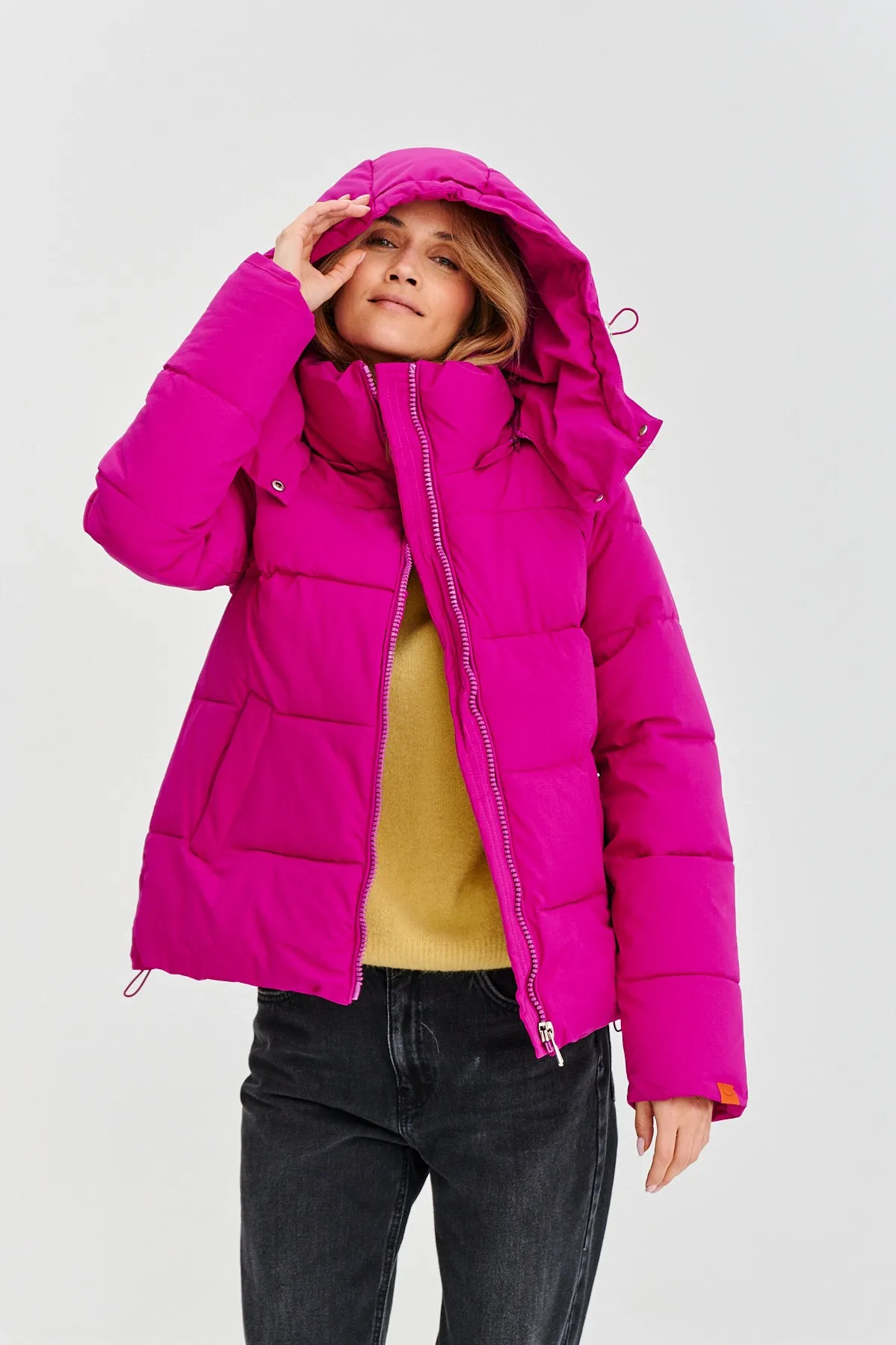Frosted Magenta Winter Jacket
