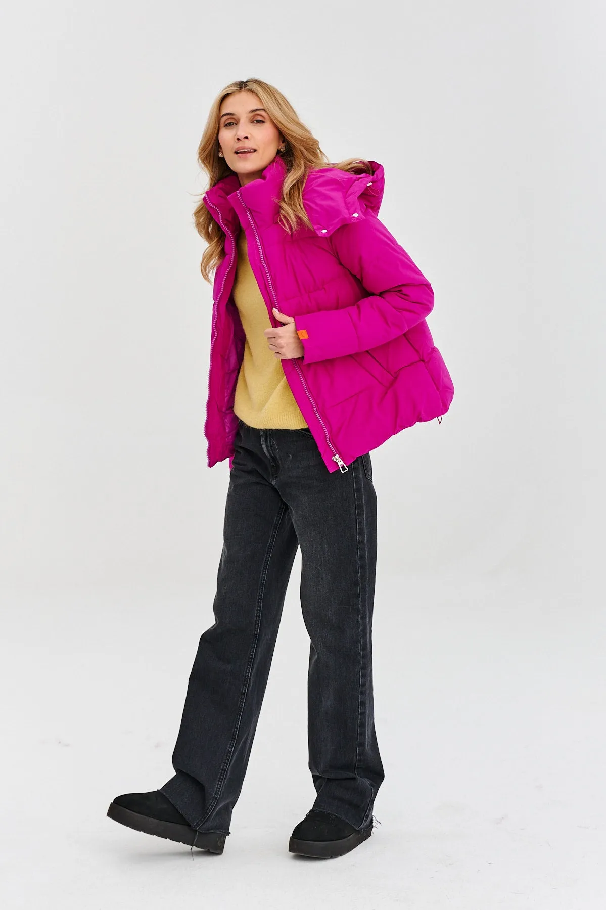 Frosted Magenta Winter Jacket