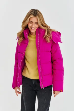 Frosted Magenta Winter Jacket