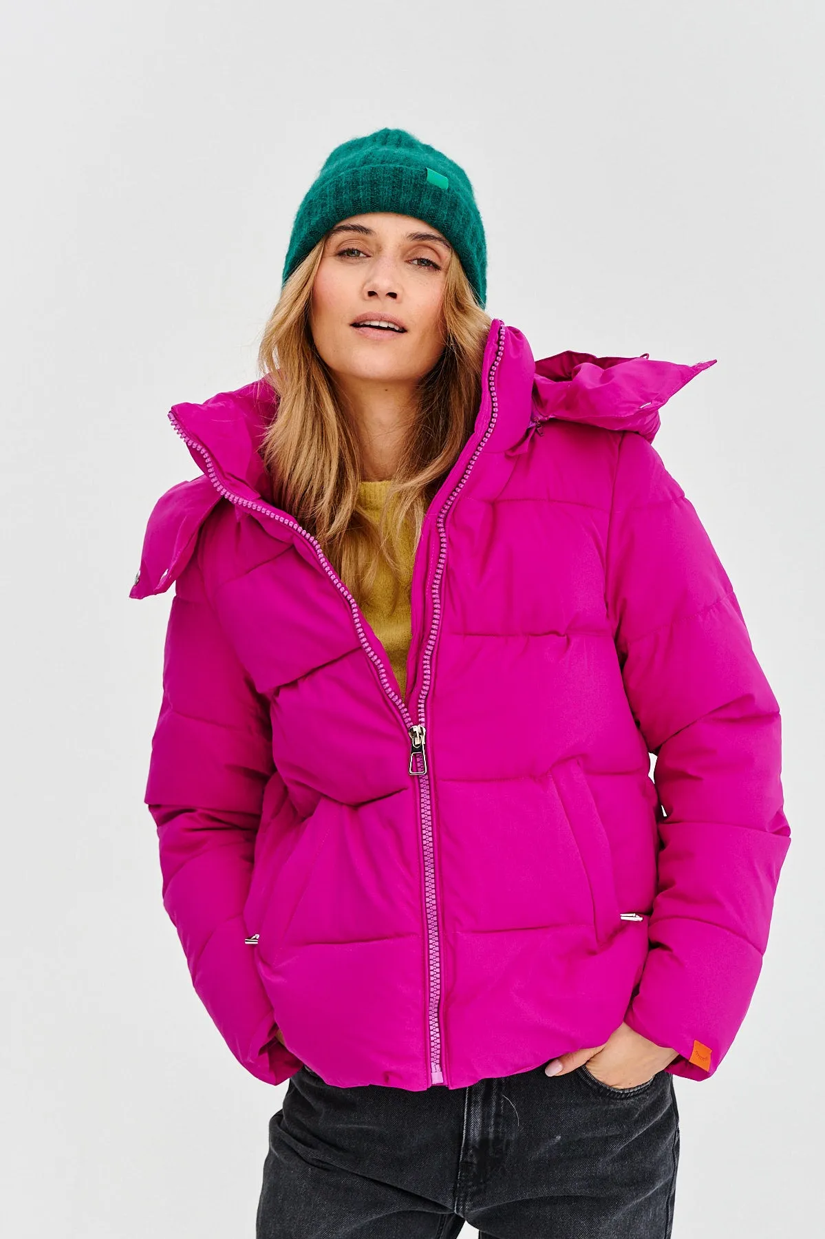 Frosted Magenta Winter Jacket