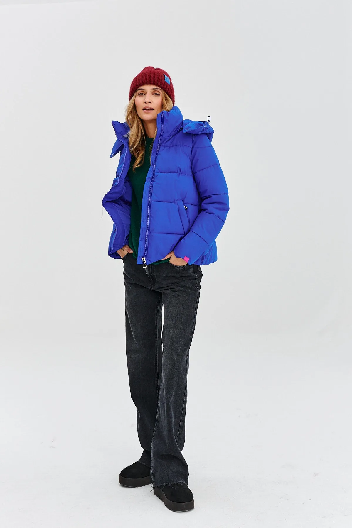 Frozen Sapphire Winter Jacket
