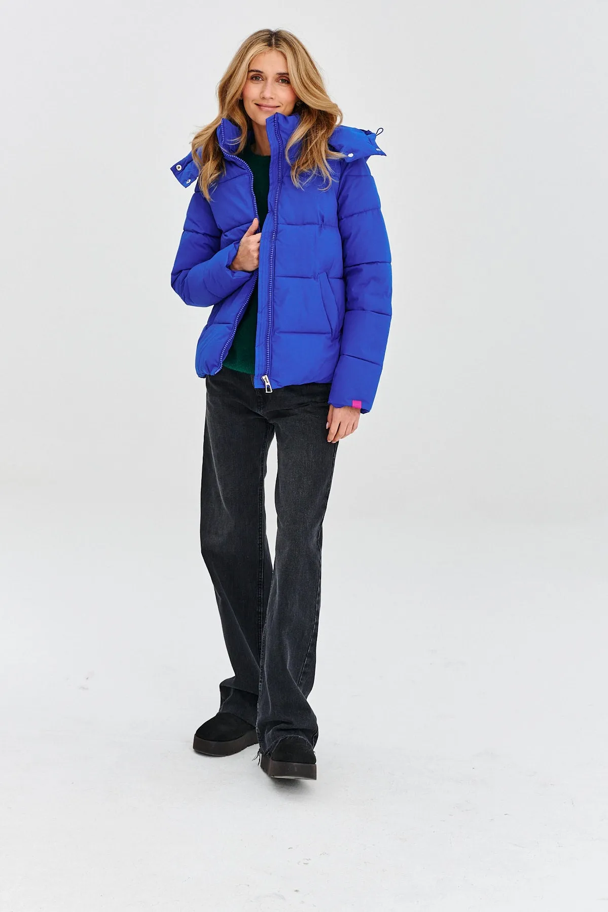 Frozen Sapphire Winter Jacket
