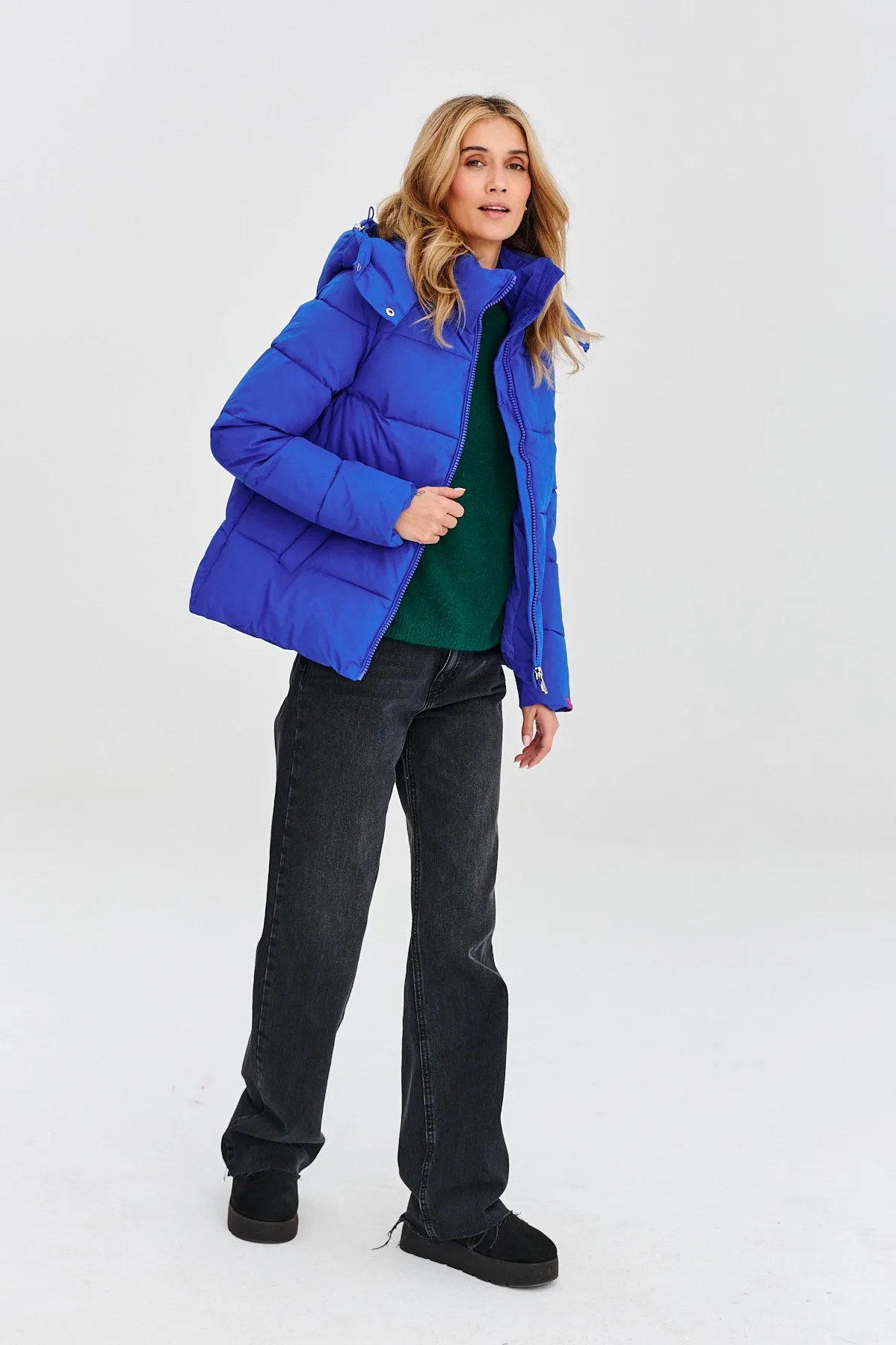 Frozen Sapphire Winter Jacket