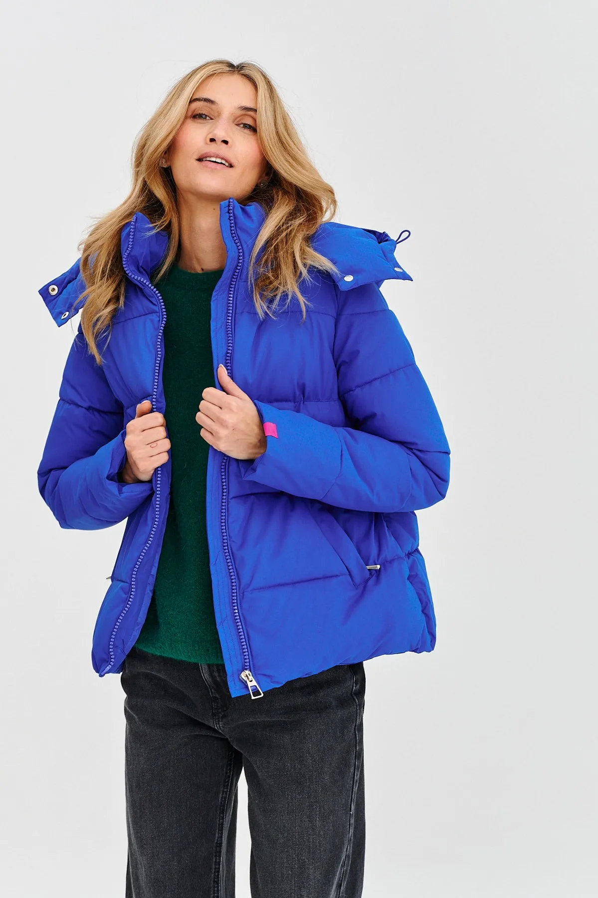 Frozen Sapphire Winter Jacket