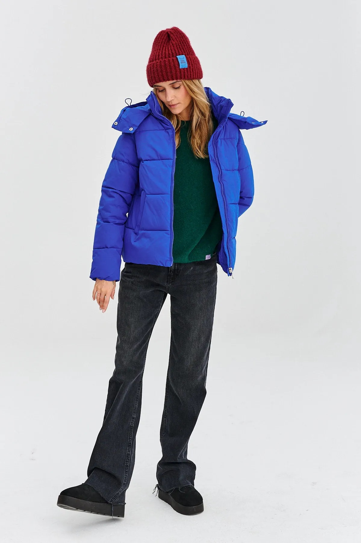Frozen Sapphire Winter Jacket