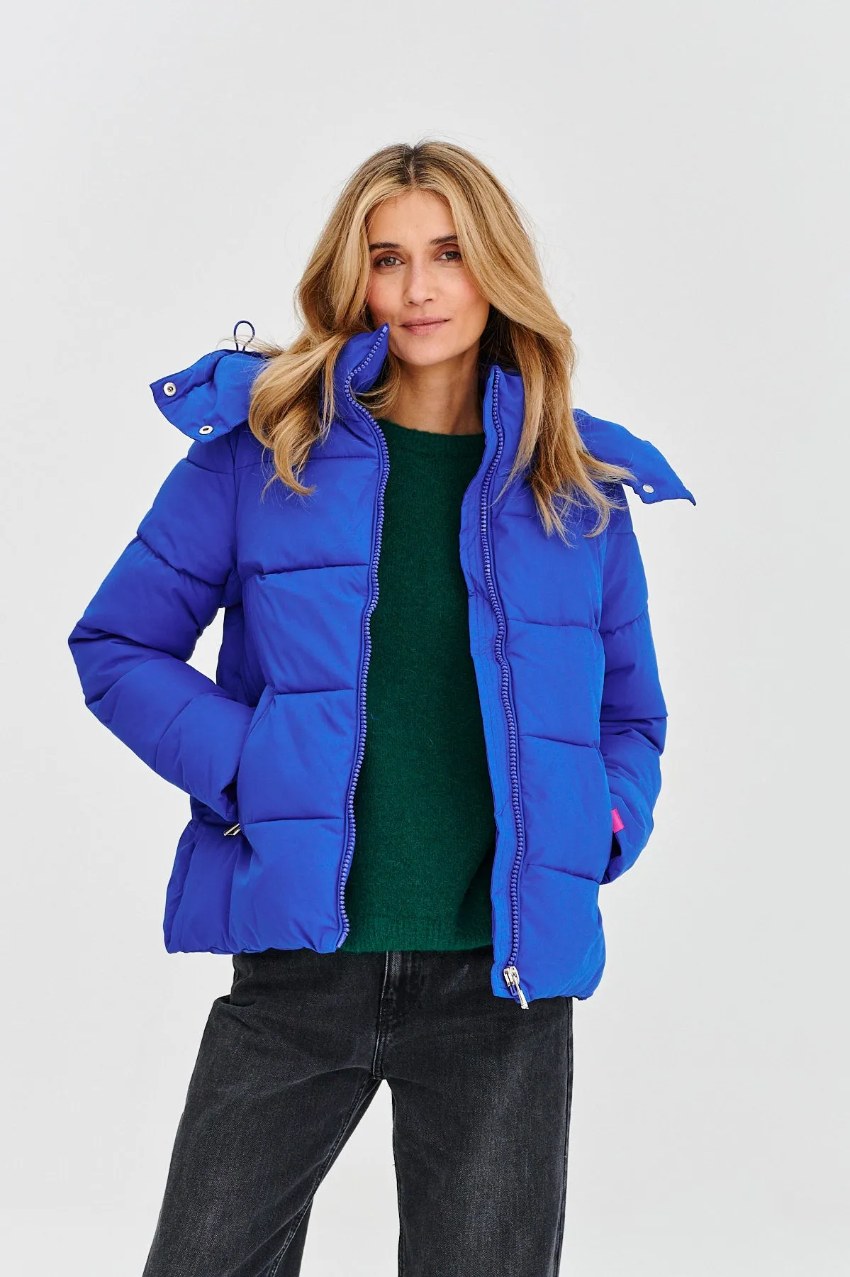 Frozen Sapphire Winter Jacket