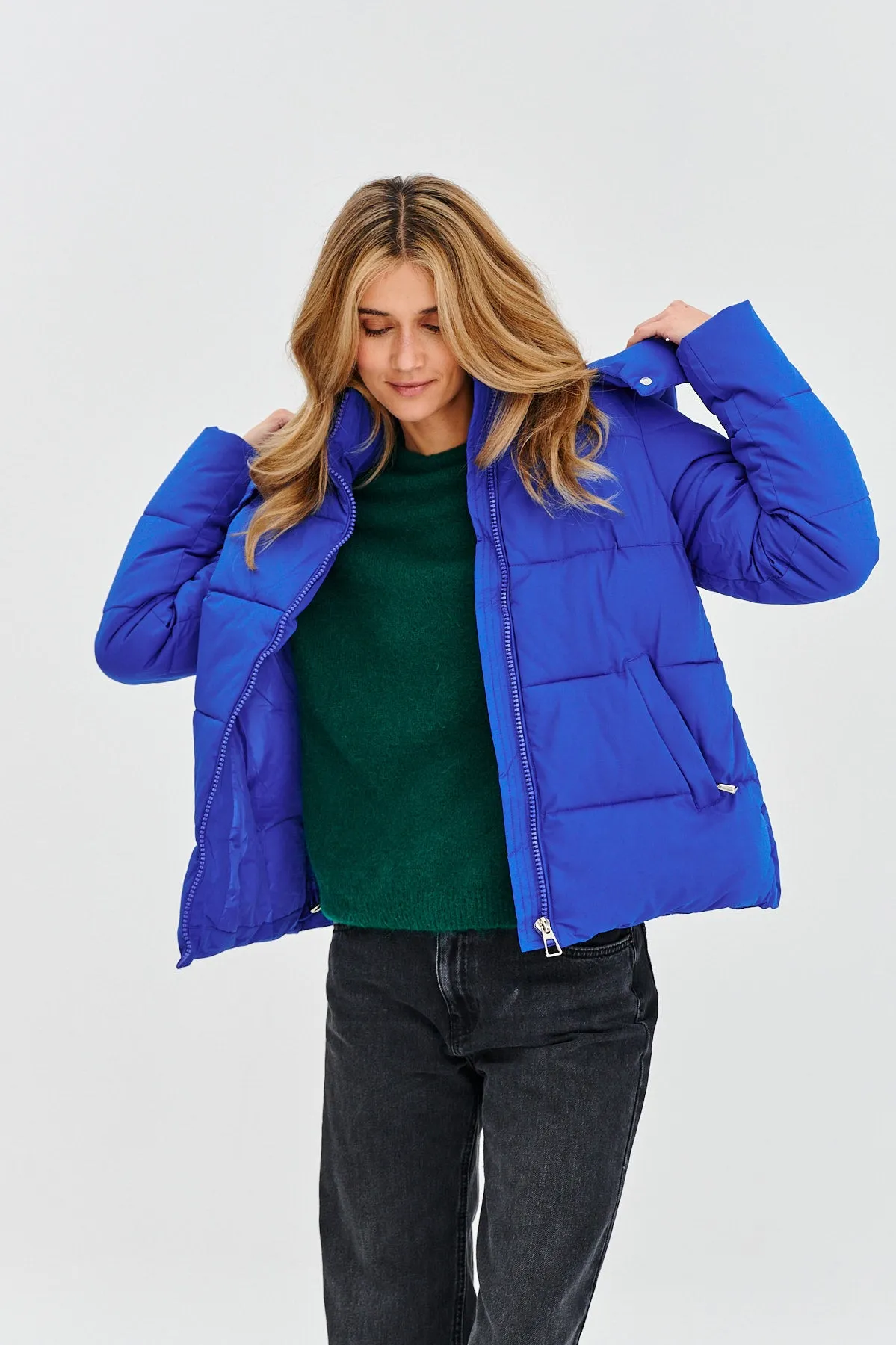 Frozen Sapphire Winter Jacket