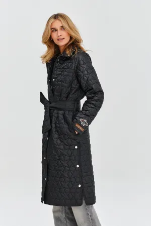 Galactic Whisper quilted coat