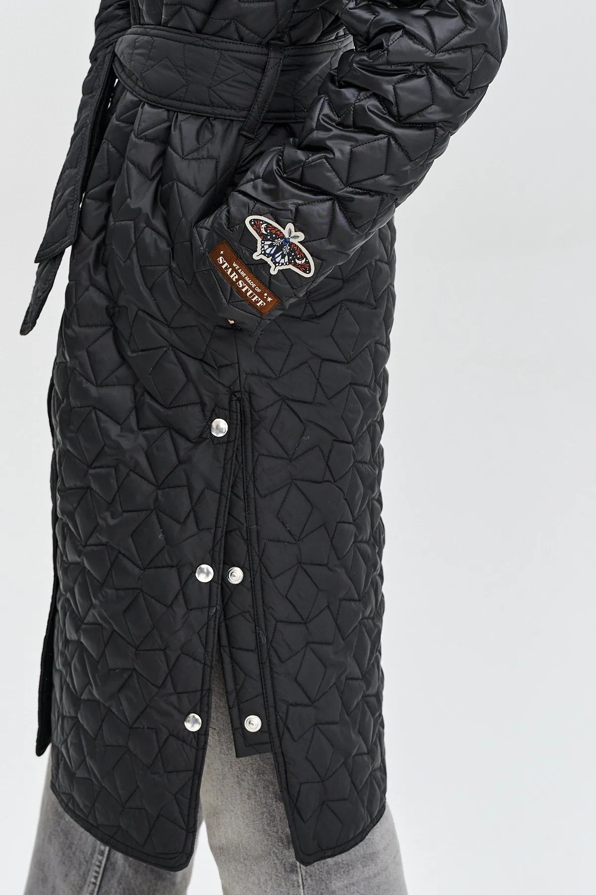 Galactic Whisper quilted coat