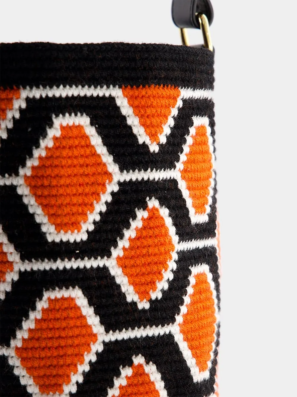 Geometric Cylinder Small Bag