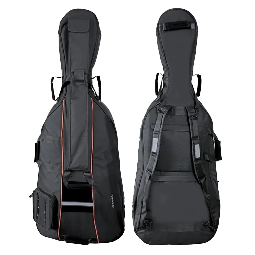 GEWA Prestige Cello Gig Bag 25mm Padding Black - 3/4
