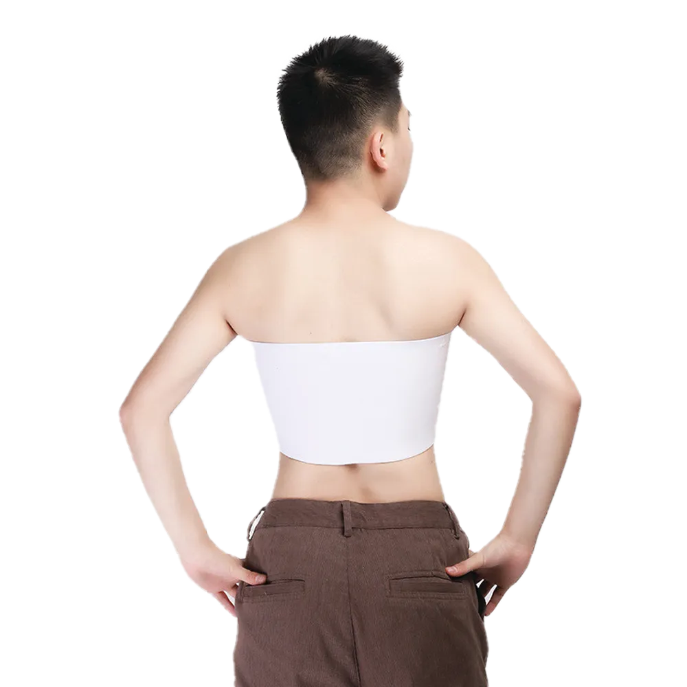 GF Strapless Chest Binder - White 3XL