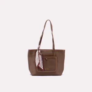 Gilded Brown Casual Shoulder Bags  0331190