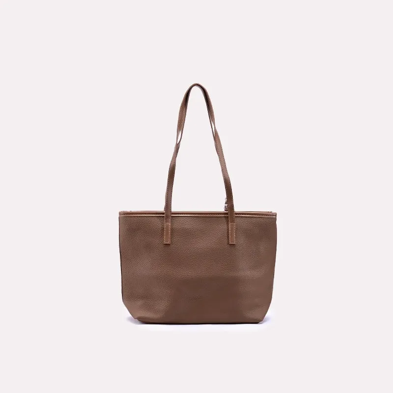 Gilded Brown Casual Shoulder Bags  0331190