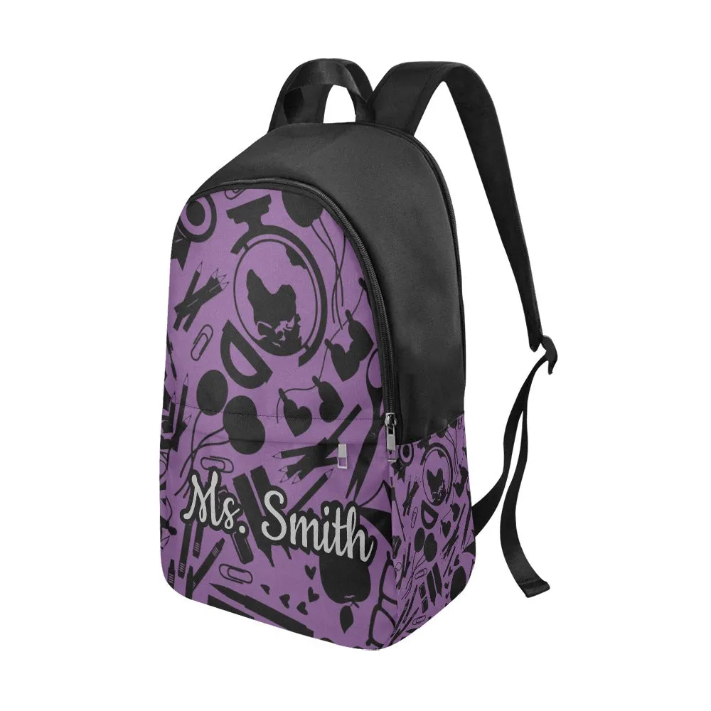 Globe Custom Teacher Backpack