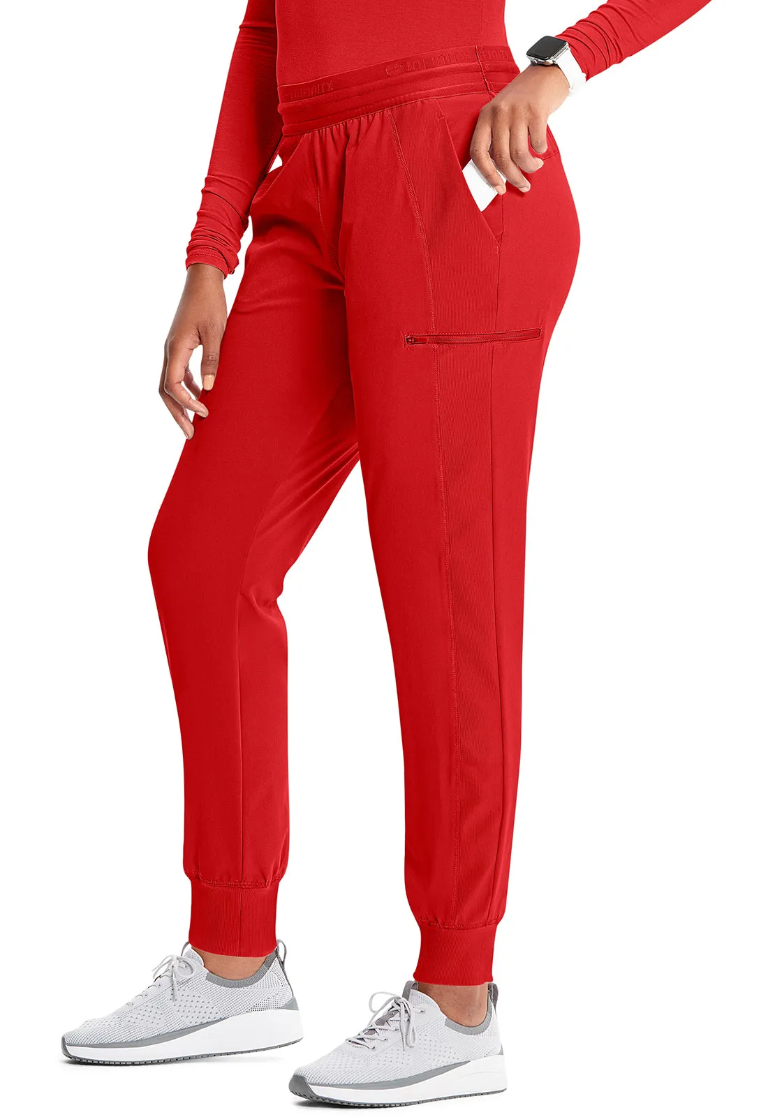 GNR8 IN122A Mid Rise Jogger Fire Bird