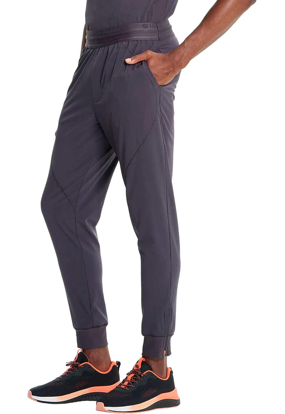 GNR8 IN204A Men's Drawstring Jogger Pewter