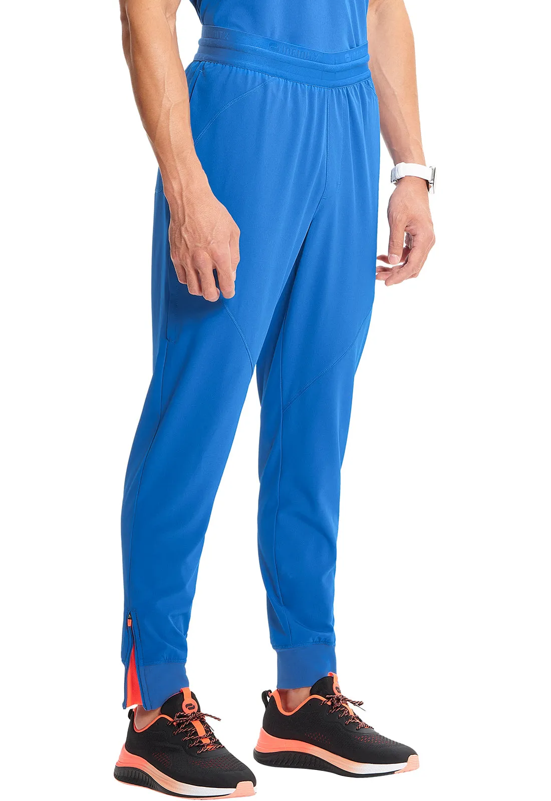GNR8 IN204A Men's Mid Rise Jogger Royal