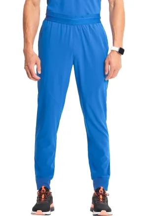 GNR8 IN204A Men's Mid Rise Jogger Royal