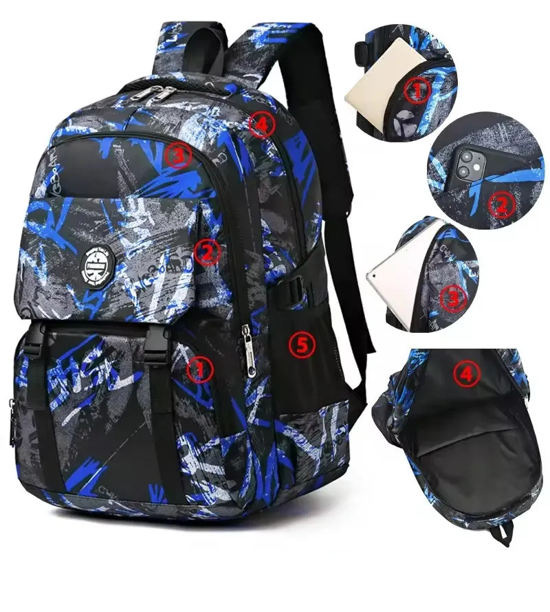 Graffiti Style Backpack