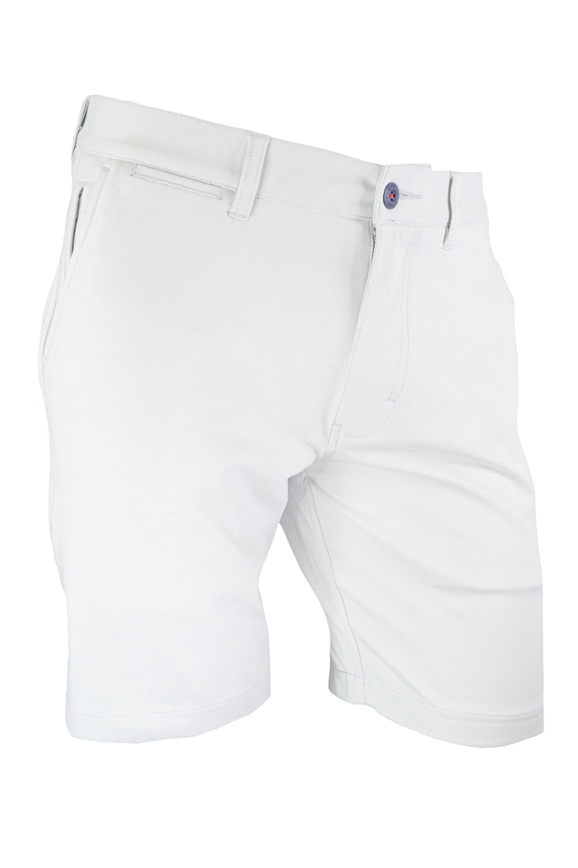 Halsey Sport Shorts - Striped Silver
