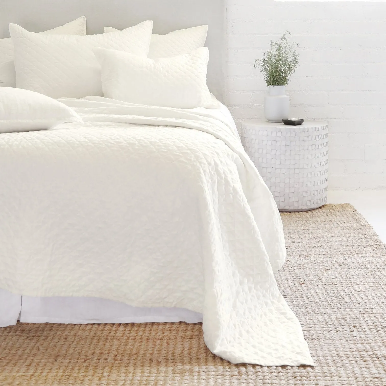 Hampton Cream Coverlet