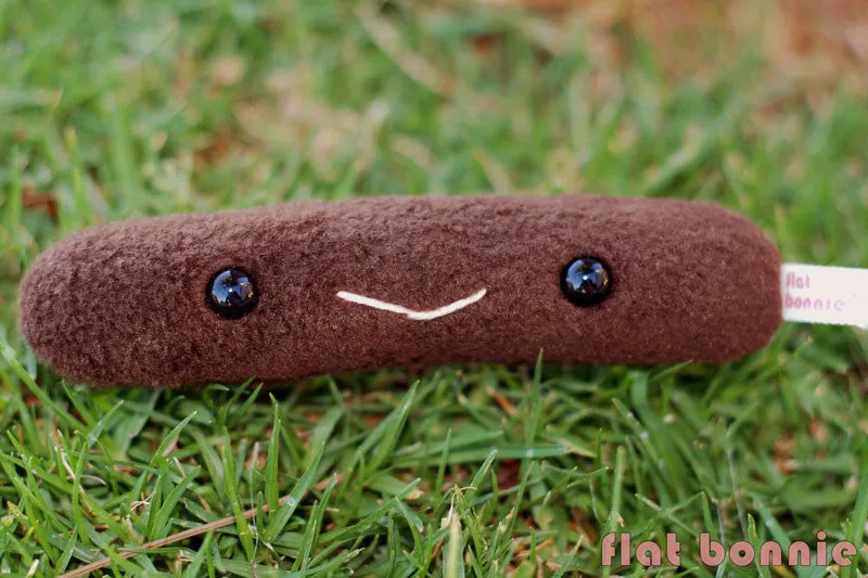 Hedgehog poop plush - Hedgie poo plushie