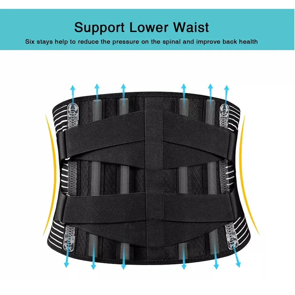 Hemmka Health Back Brace with Power Straps