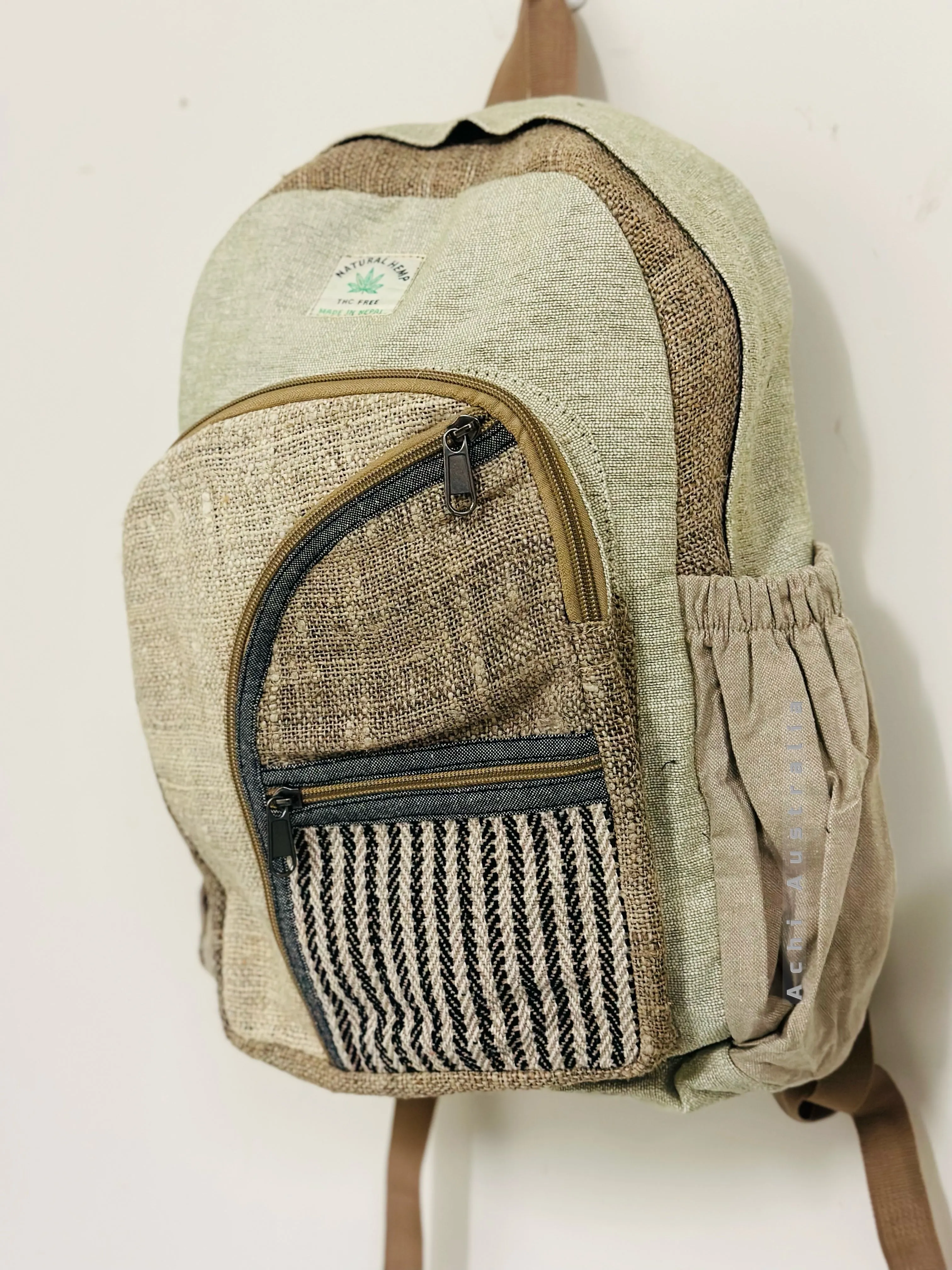 Hemp/Cotton Backpack from Nepal