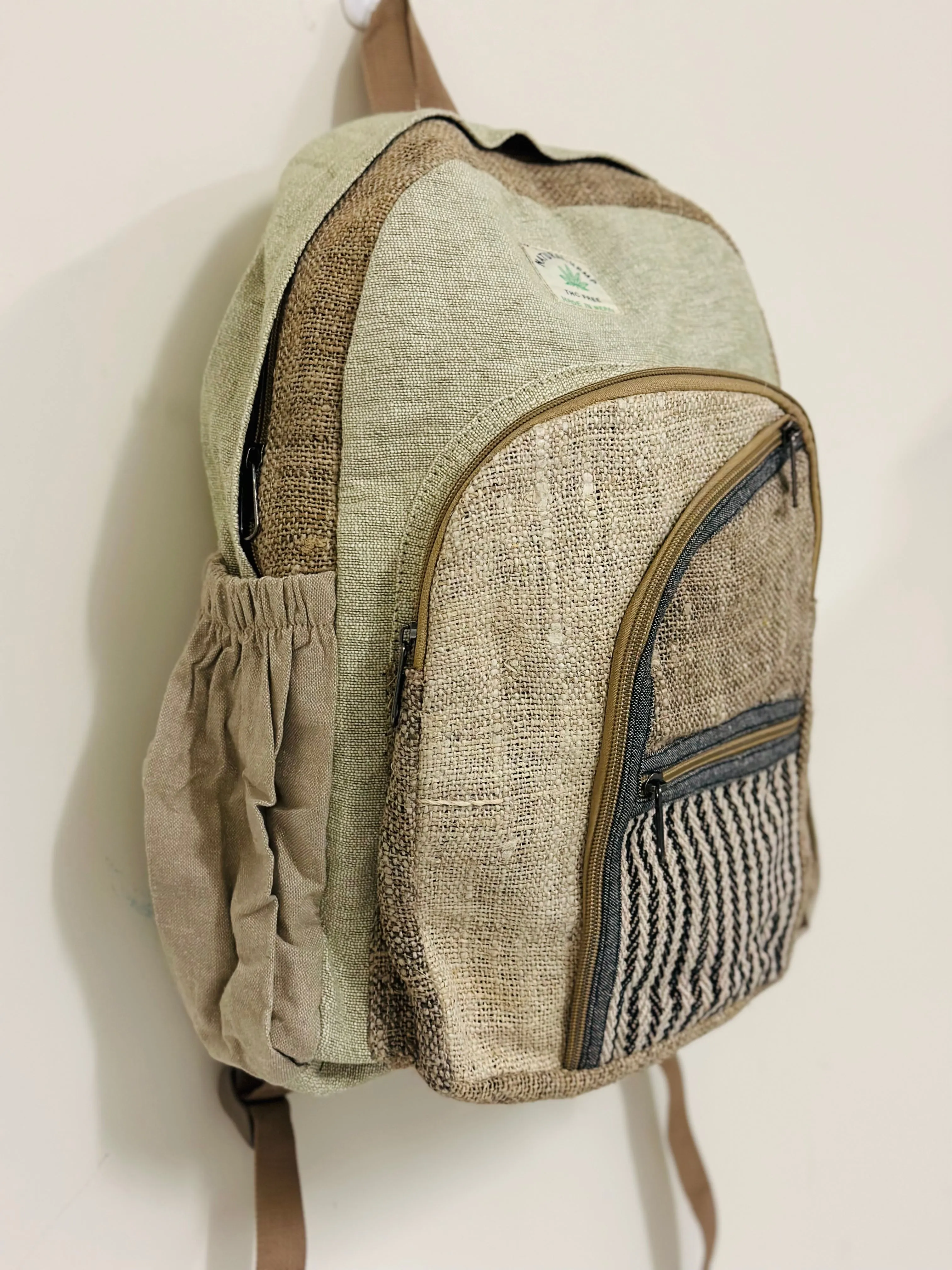Hemp/Cotton Backpack from Nepal