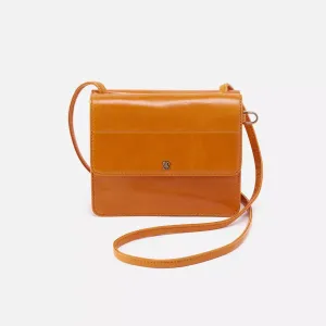 HOBO- Jill Wallet Crossbody Warm Amber