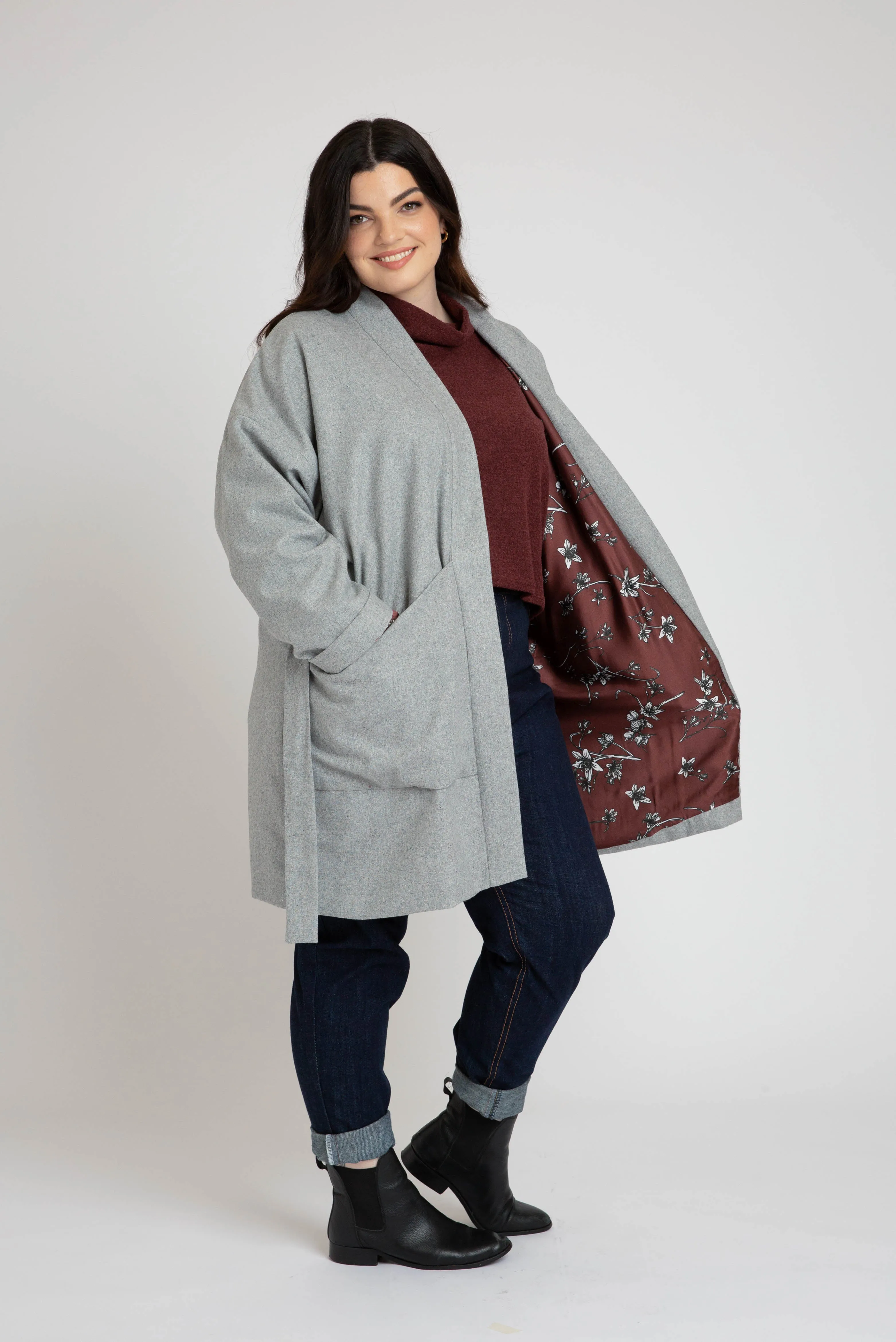Hovea Curve Jacket & Coat Pattern