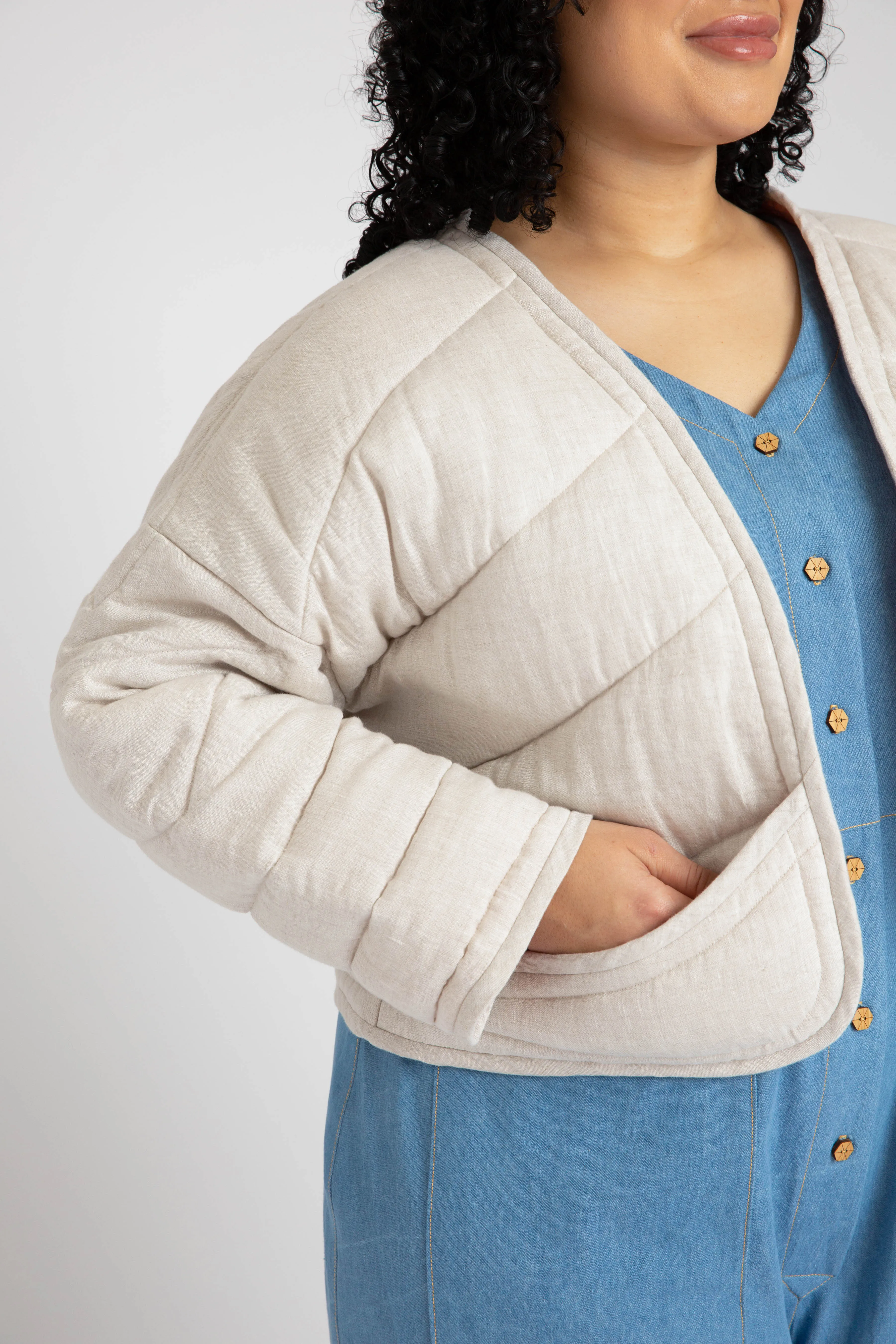 Hovea Curve Jacket & Coat Pattern