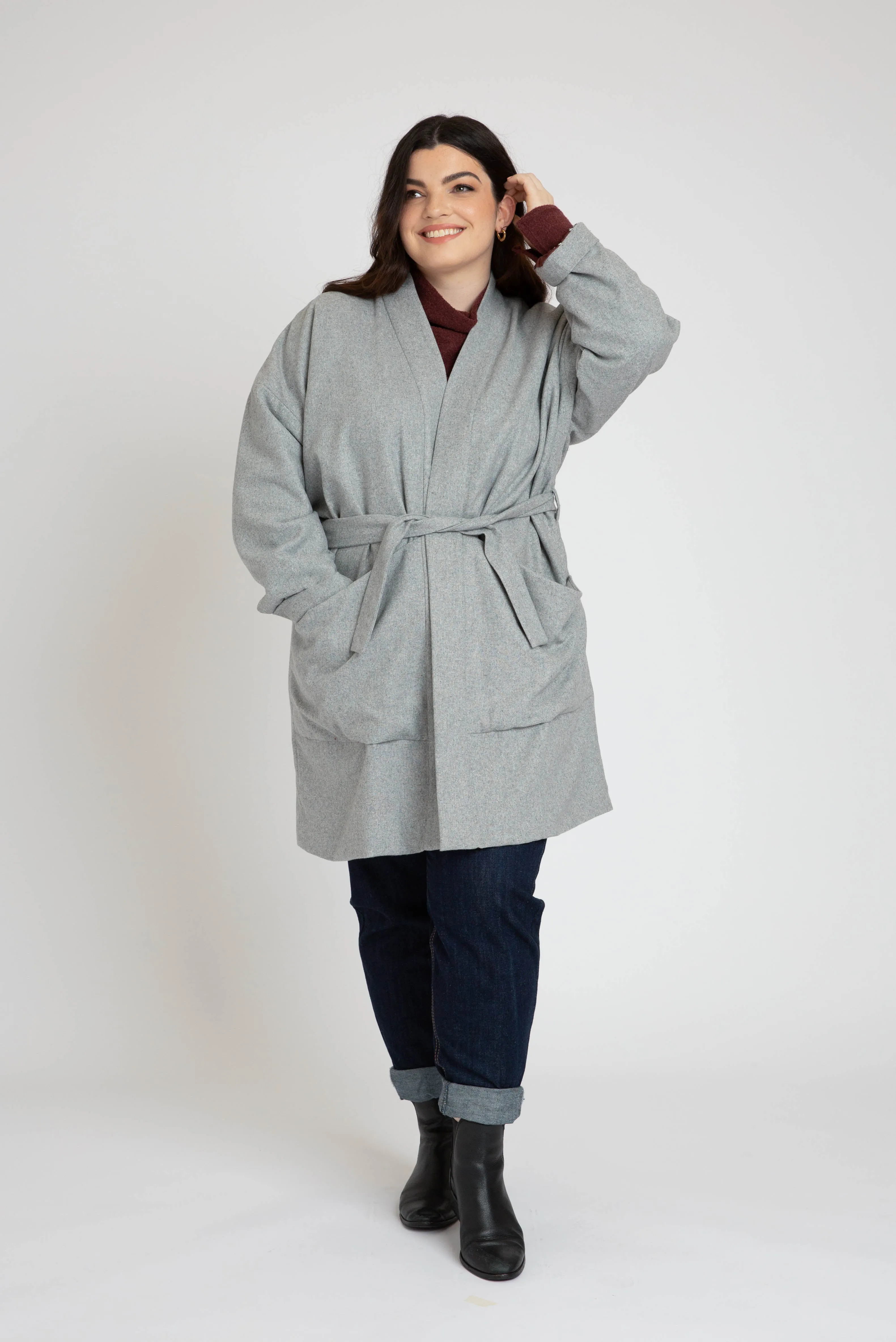 Hovea Curve Jacket & Coat Pattern