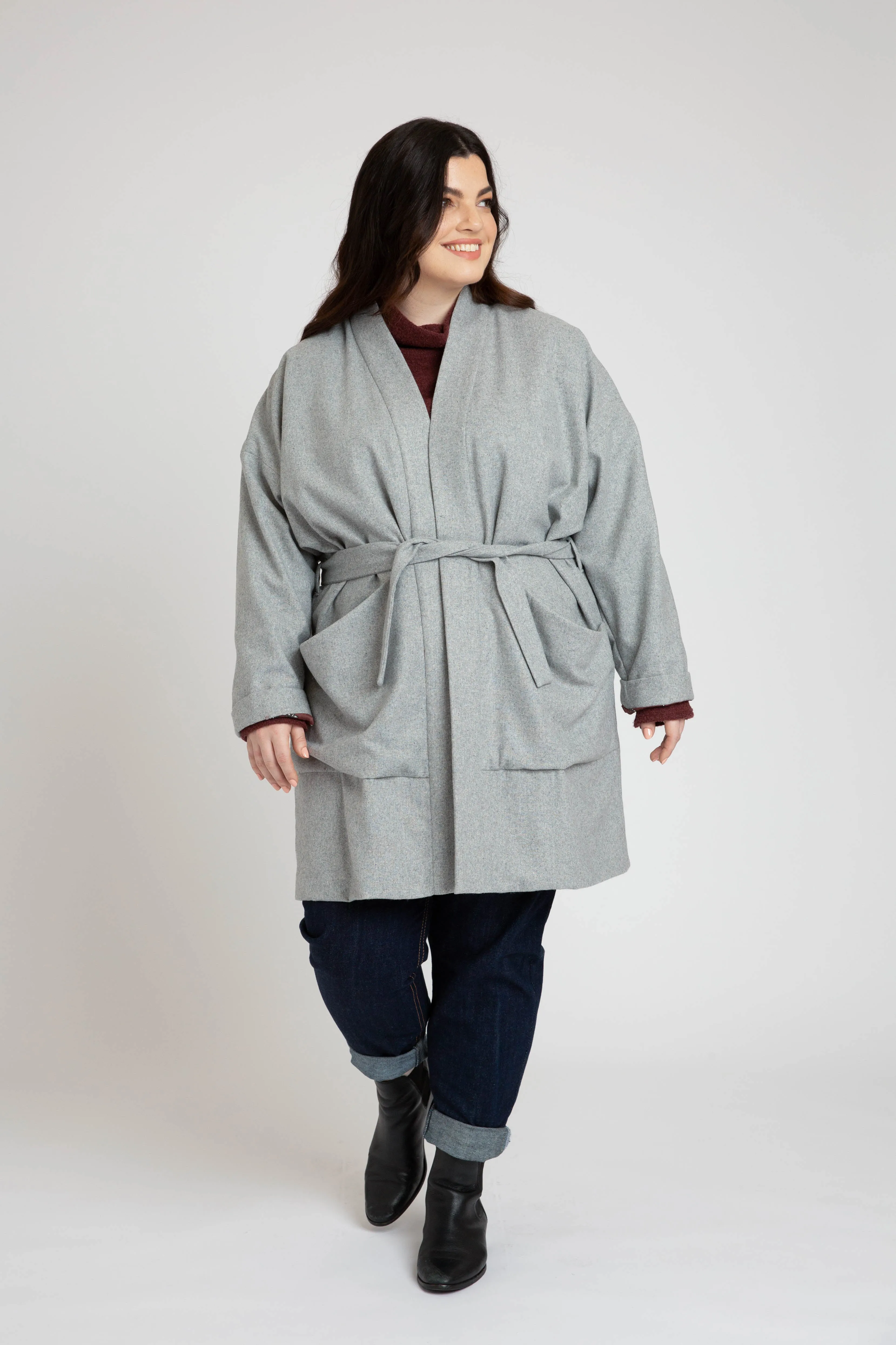 Hovea Curve Jacket & Coat Pattern