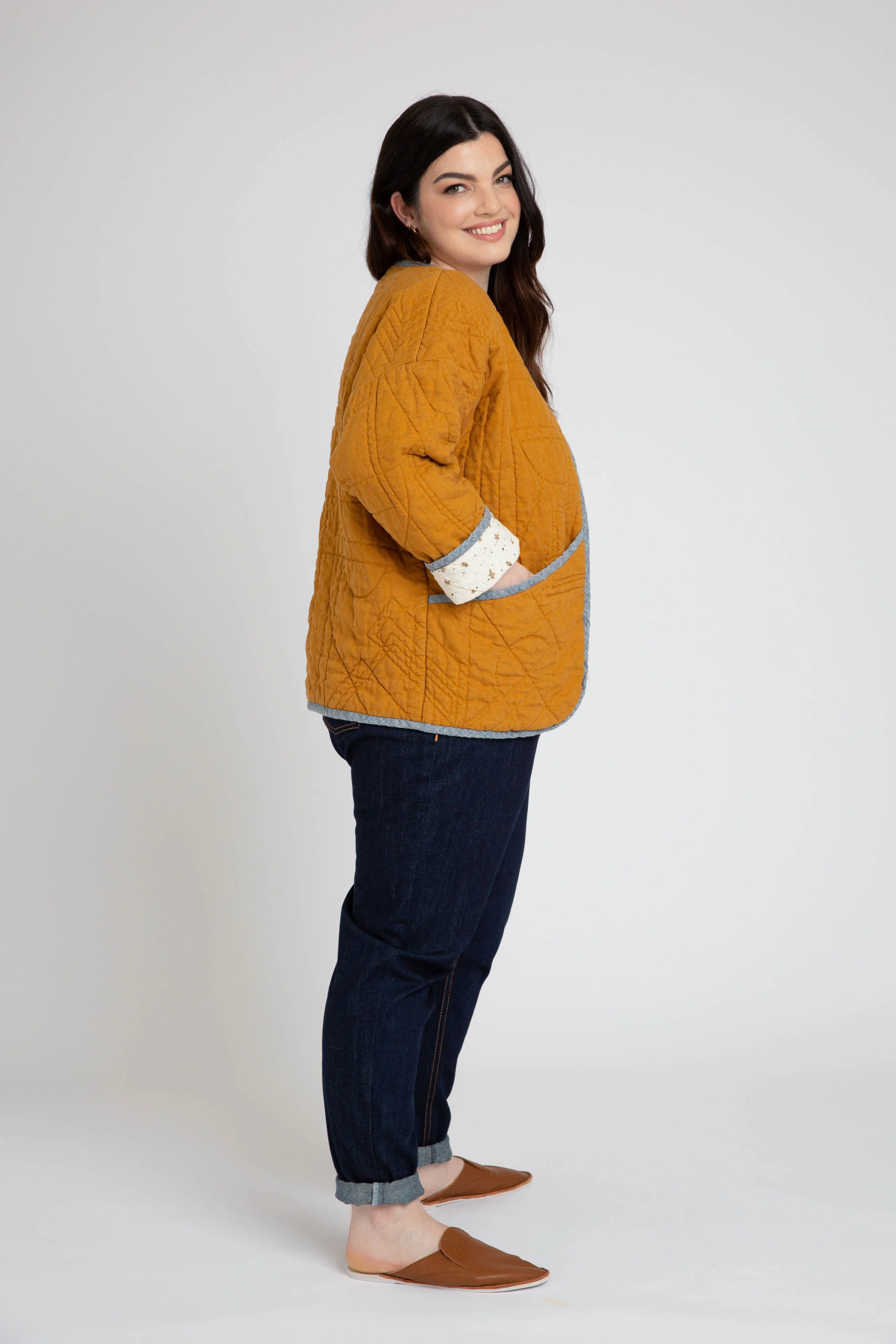 Hovea Curve Jacket & Coat Pattern