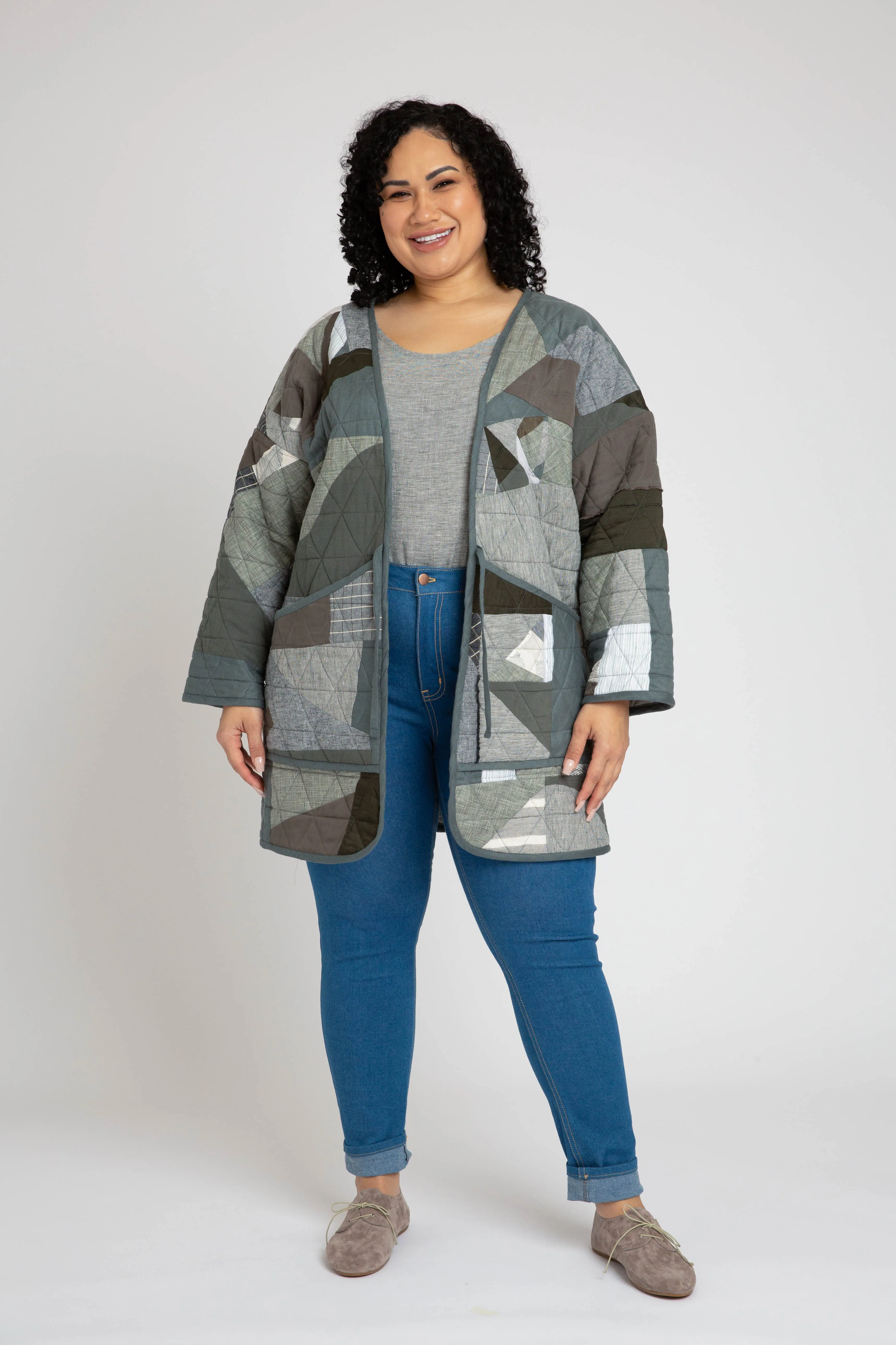 Hovea Curve Jacket & Coat Pattern