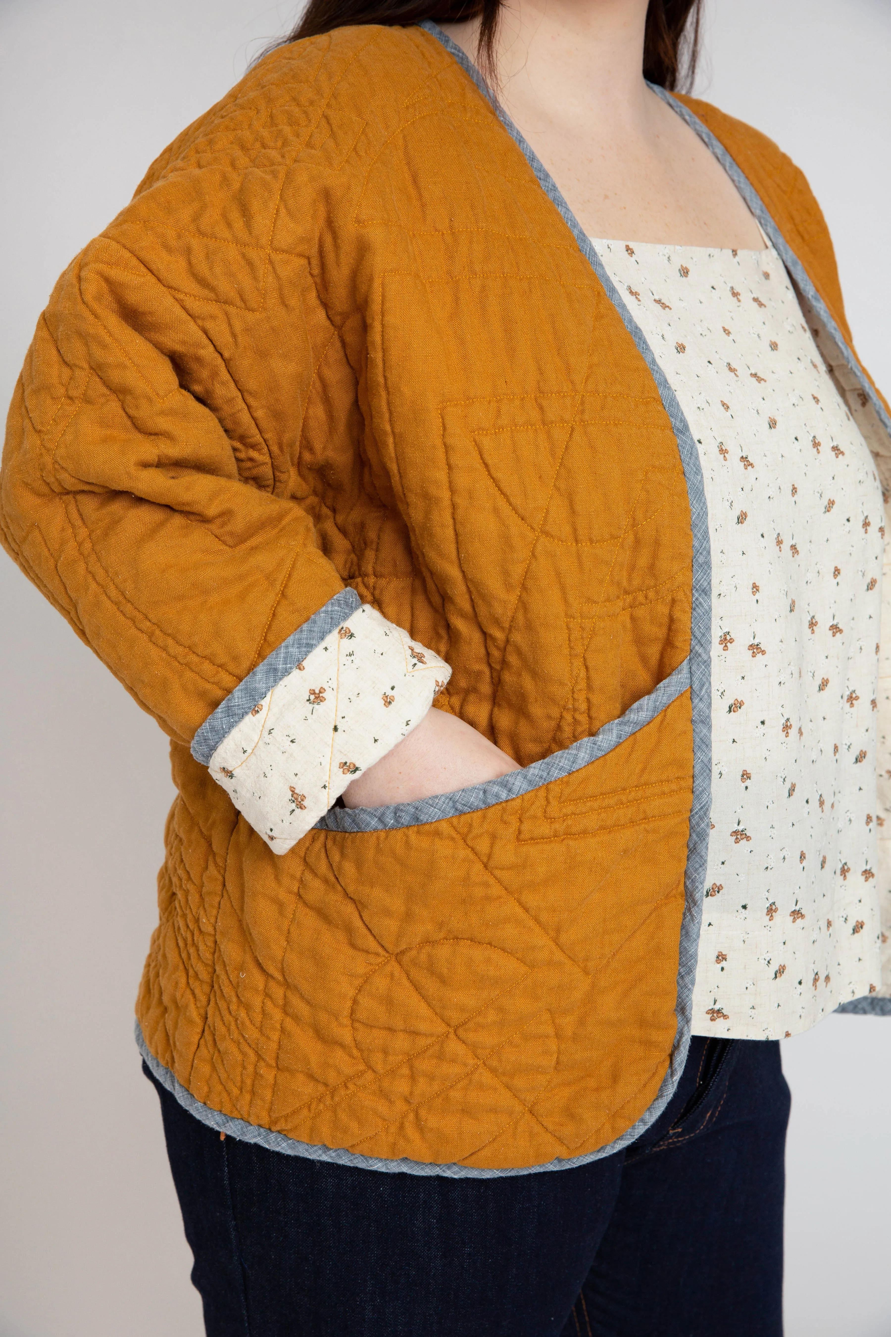 Hovea Curve Jacket & Coat Pattern