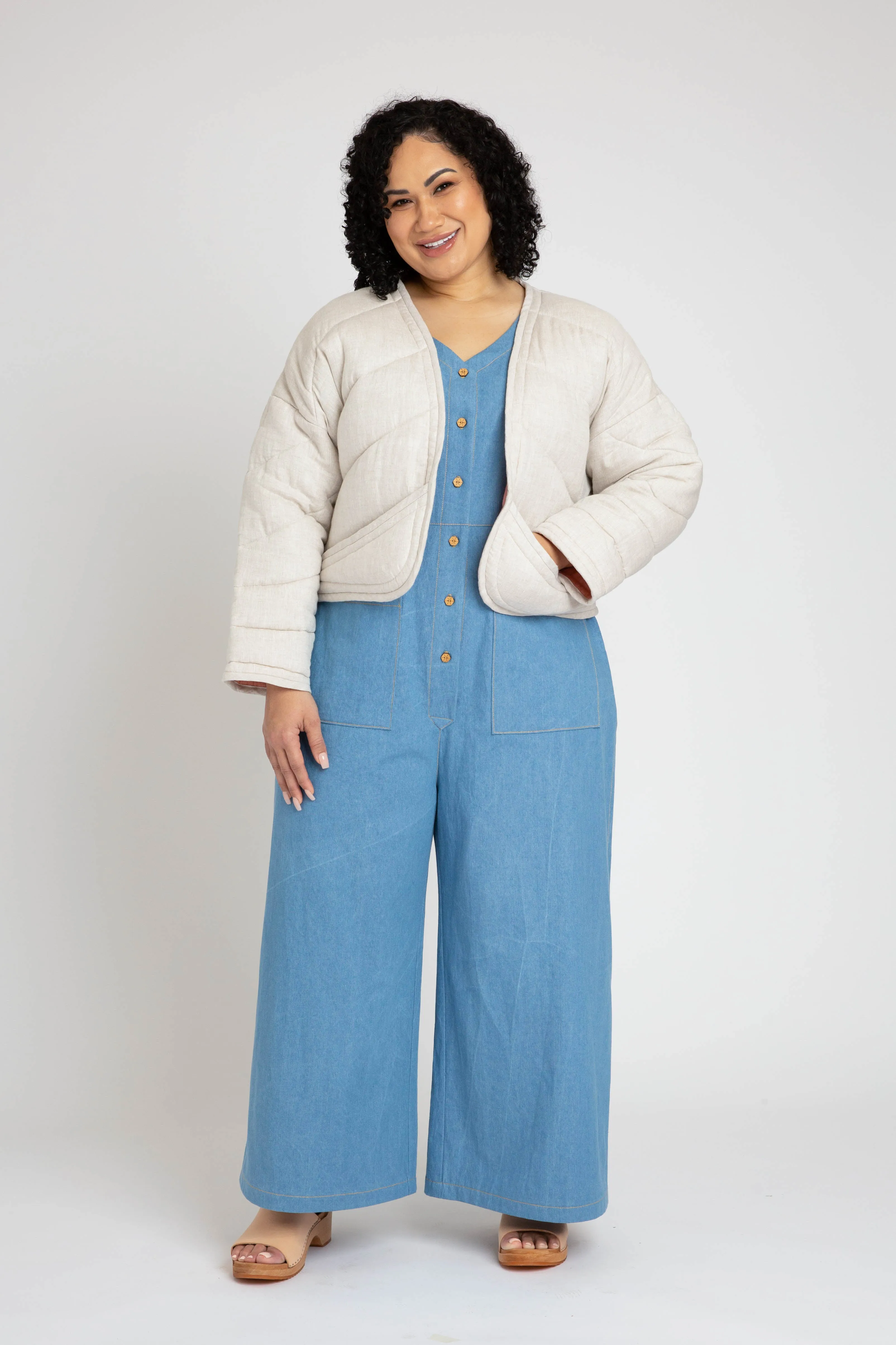 Hovea Curve Jacket & Coat Pattern