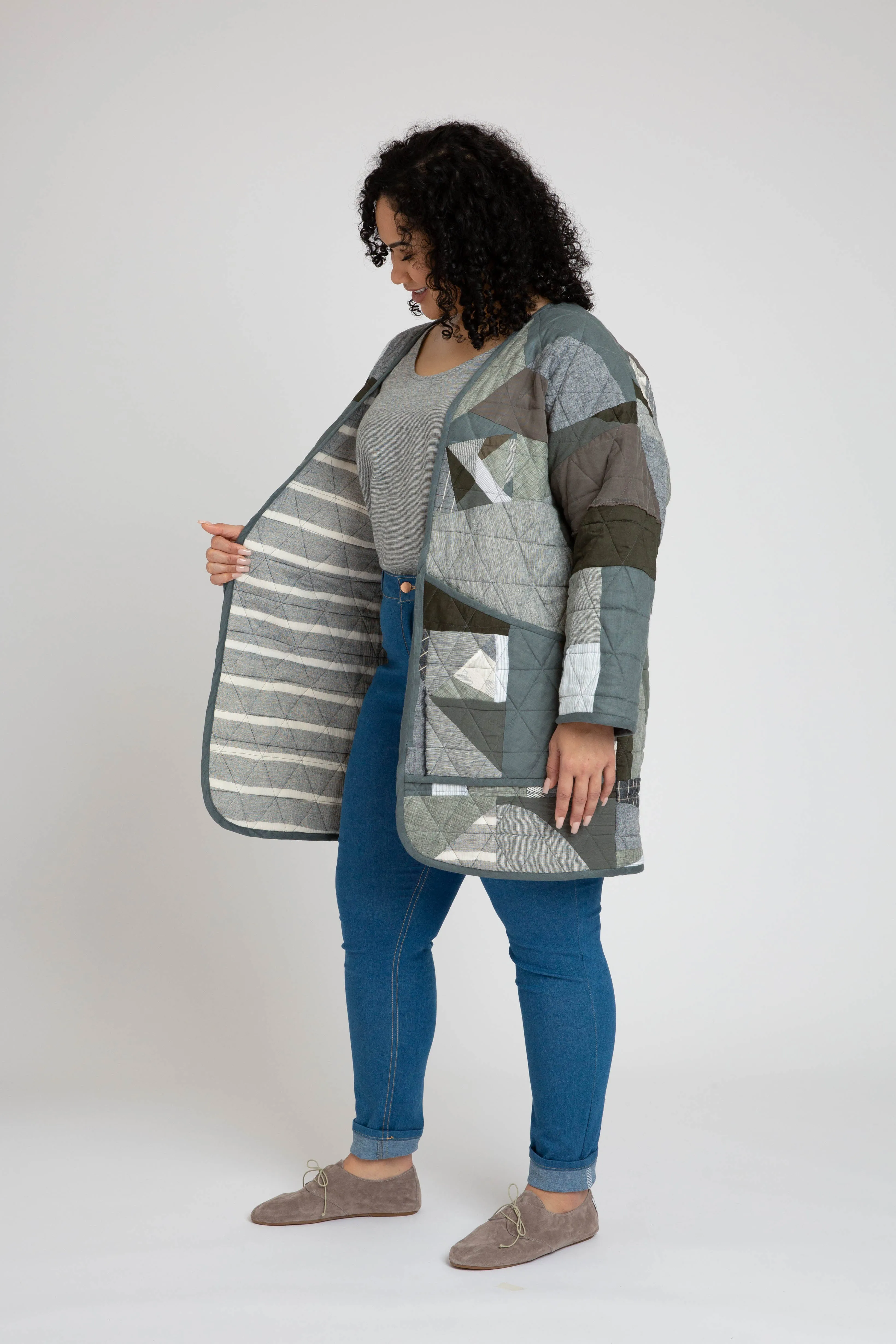 Hovea Curve Jacket & Coat Pattern
